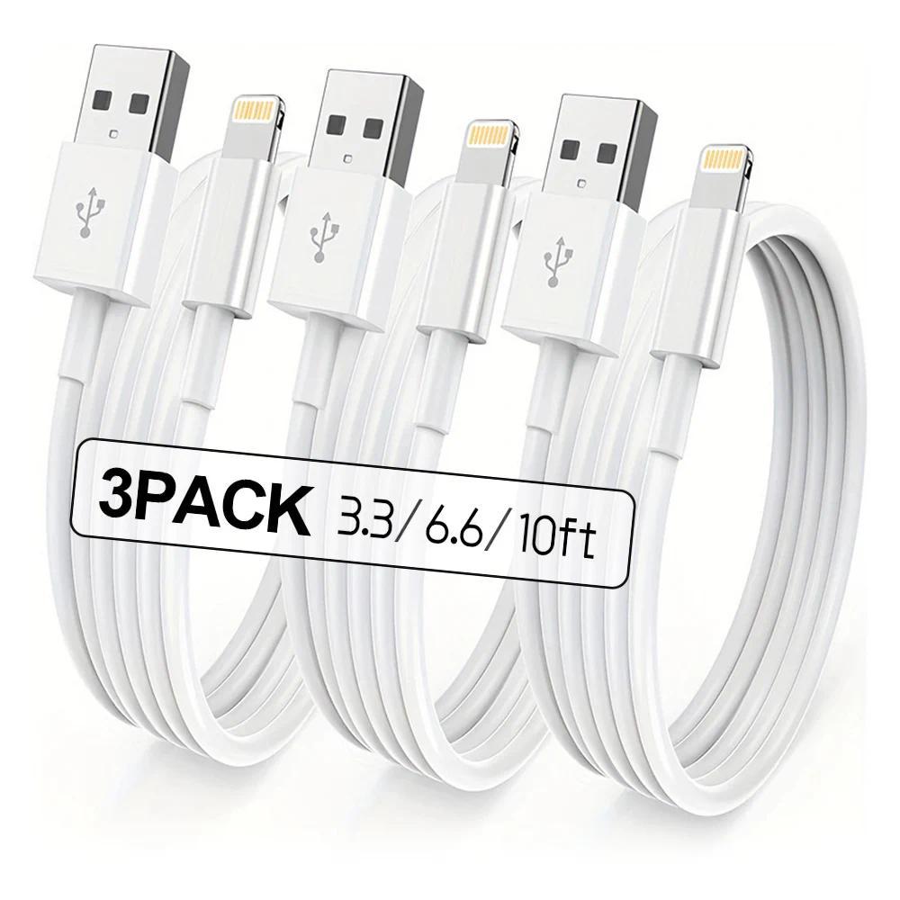 MFI certified arger cable suitable for iPhone 10 FT USB to Lightning data cable suitable for iPhone