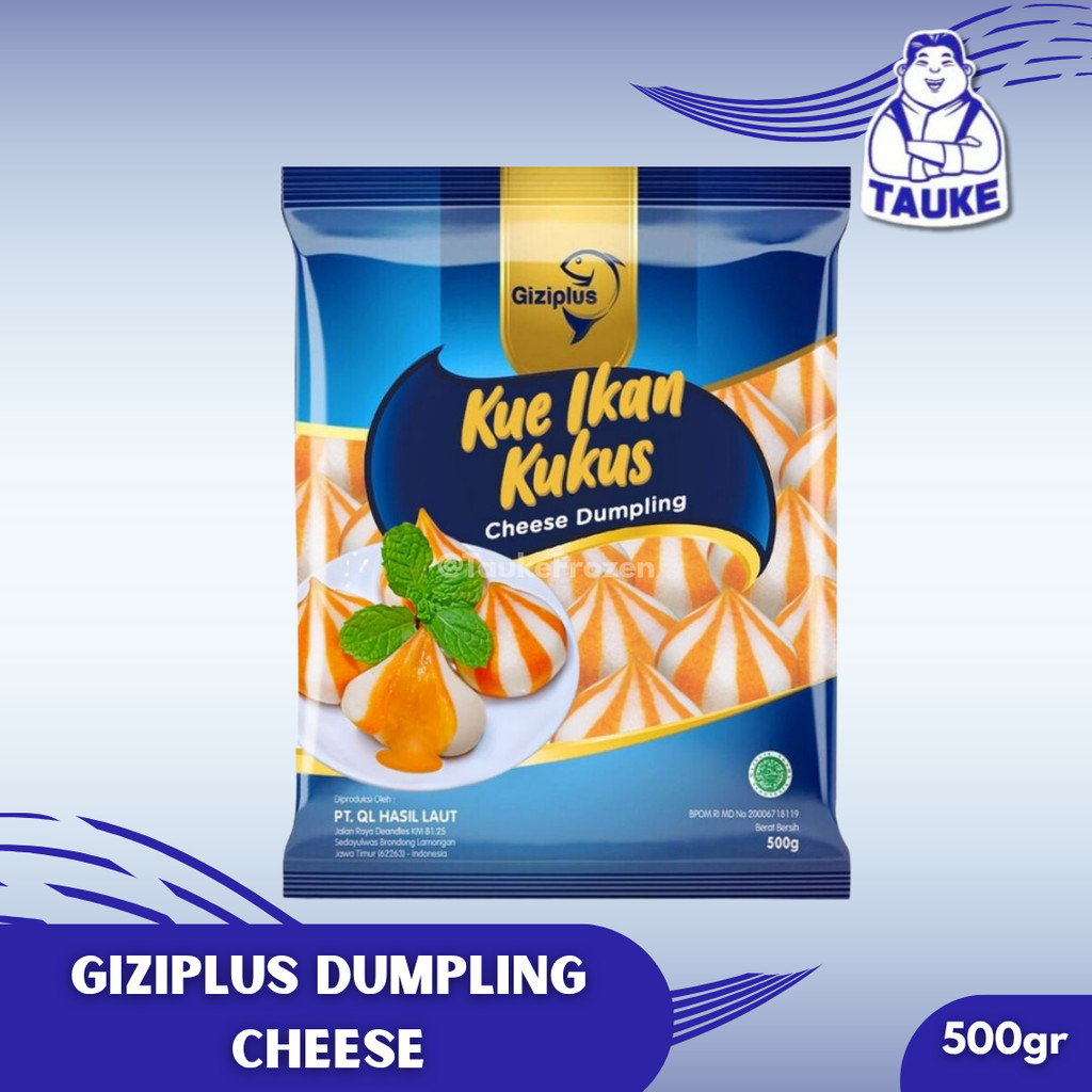 Giziplus Gizi plus Cheese Dumpling / Dumpling Keju 500gr - Frozen Food