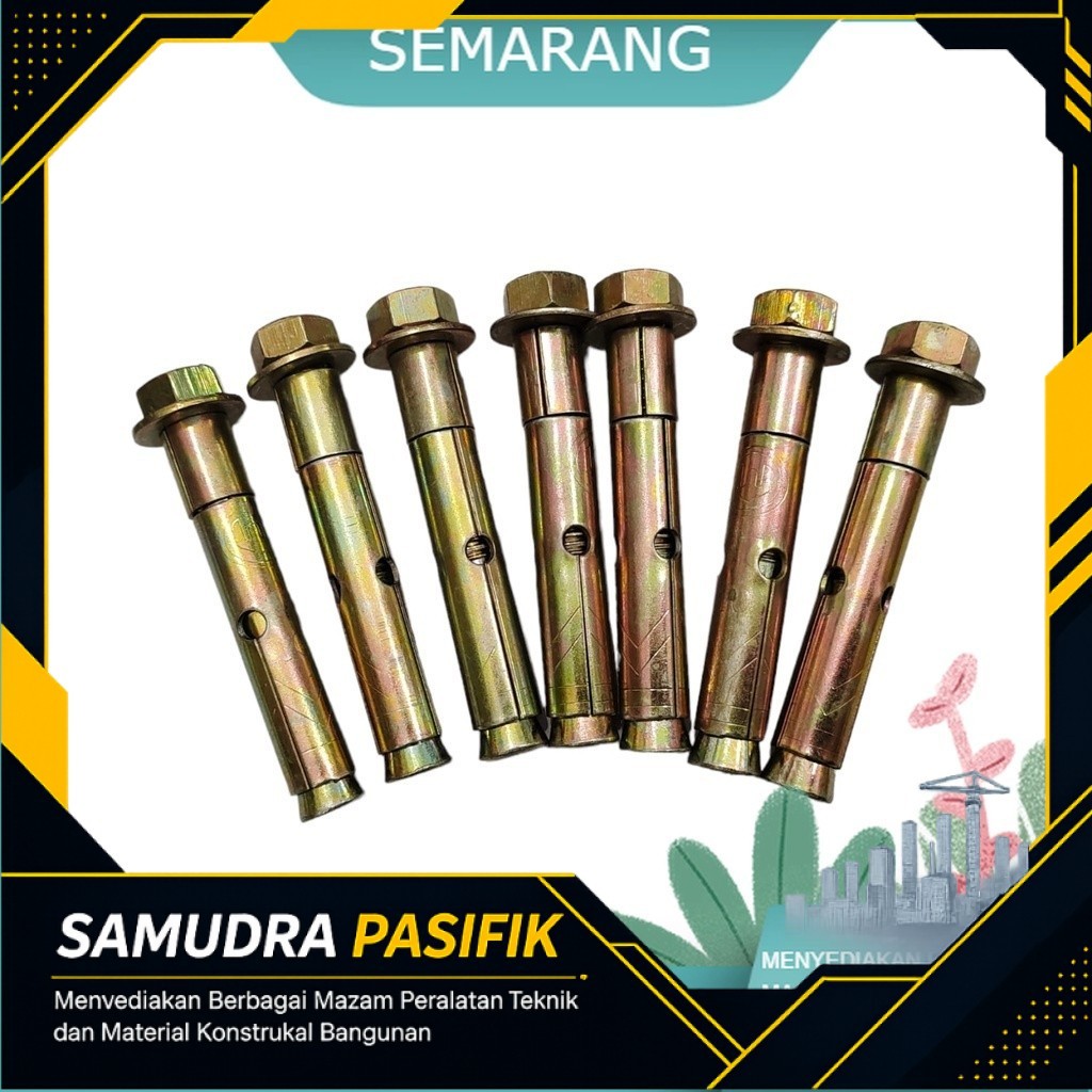 Dynabolt Tembok/Beton WOWO Ukuran 10x65
