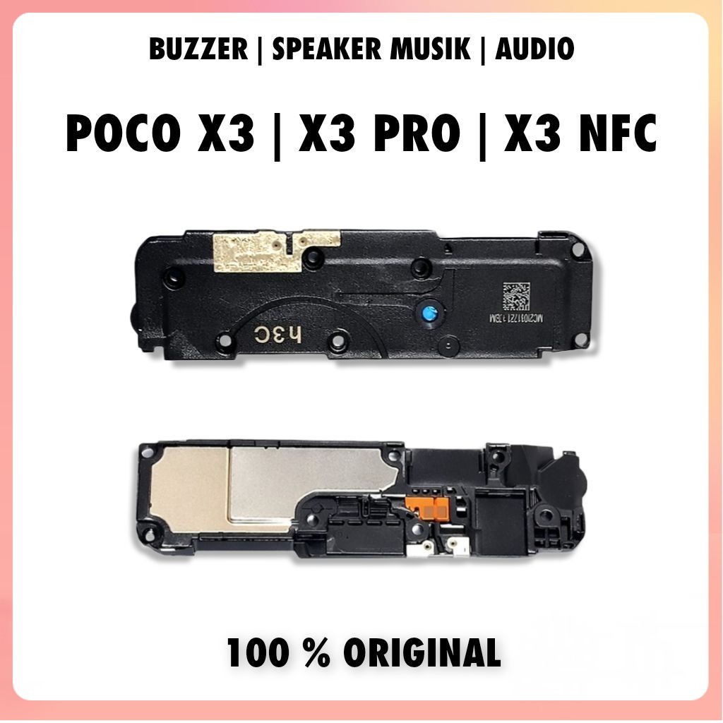 speker pocco X3 / X3 pro / X3 NFC Ori 100% ful set speaker musik / buzer loudspeaker bawah untuk Poc