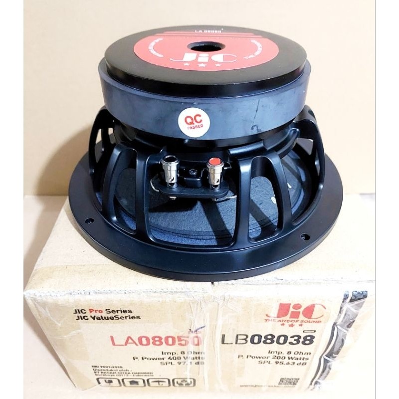 Speaker 8 Inch Jic LA08050 Durable Aluminium