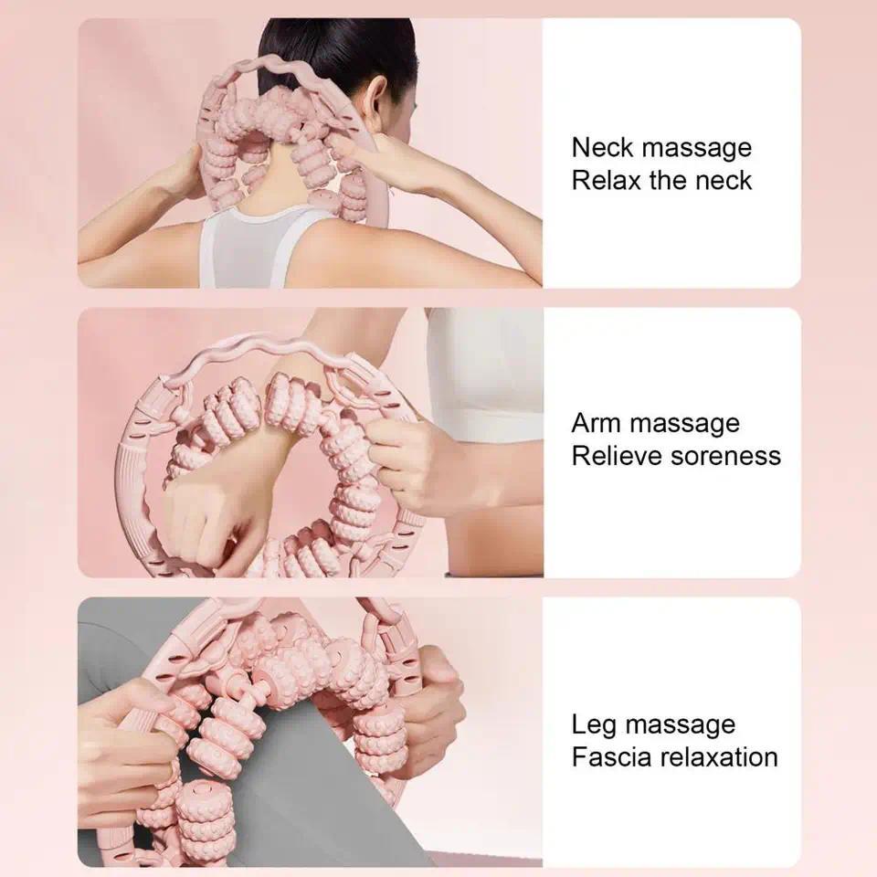 Legs Massager Roller Muscle Relaxation Tools Tissue Therapy Roller for Muscle Relaxation Drainage Th