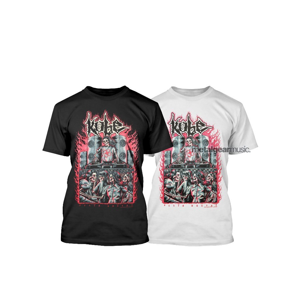kaos Tshirt Kobe - Pesta Rakyat Katun M-XXL Original