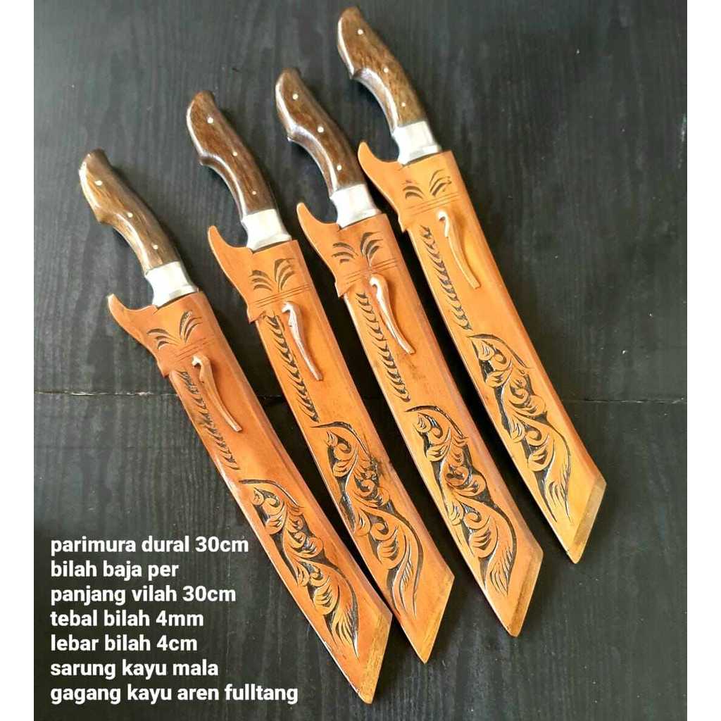 GOLOK PATIMURA DURAL GOLOK CIBATU PERALATAN KEBUN BERKUALITAS FULLTANG