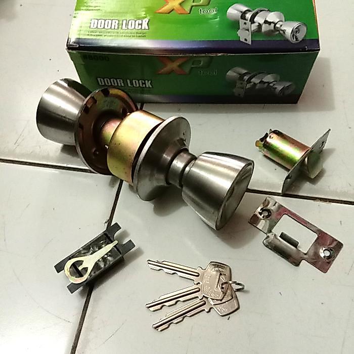 Terbaru! Kunci Pintu Bulat Kamar Mandi Xp Tool / Kunci Kamar Mandi Xp Tool