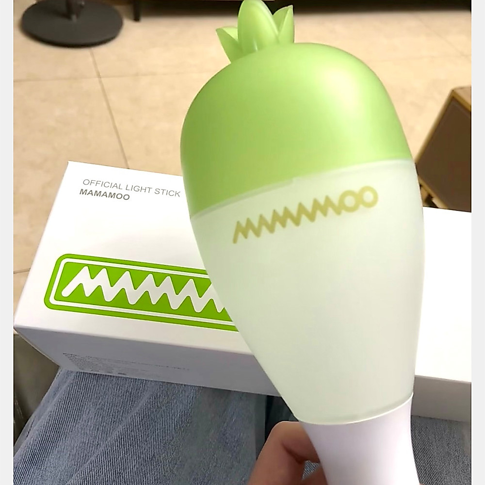 Girls MAMAMOO Concert Lightstick With Stickers Hwa Sa Solar MoonByul Wheeln WhaSa Fans Collection