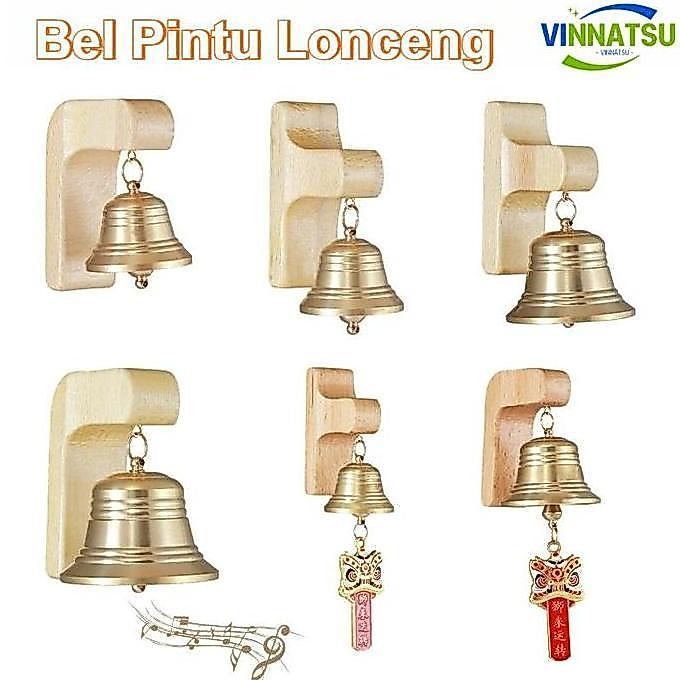 HATSUD Vinnatsu Bel Pintu Lonceng Pintu Kuningan Bel Pintu Kenari Magnetic Wind Chimes Bel Dekorasi 