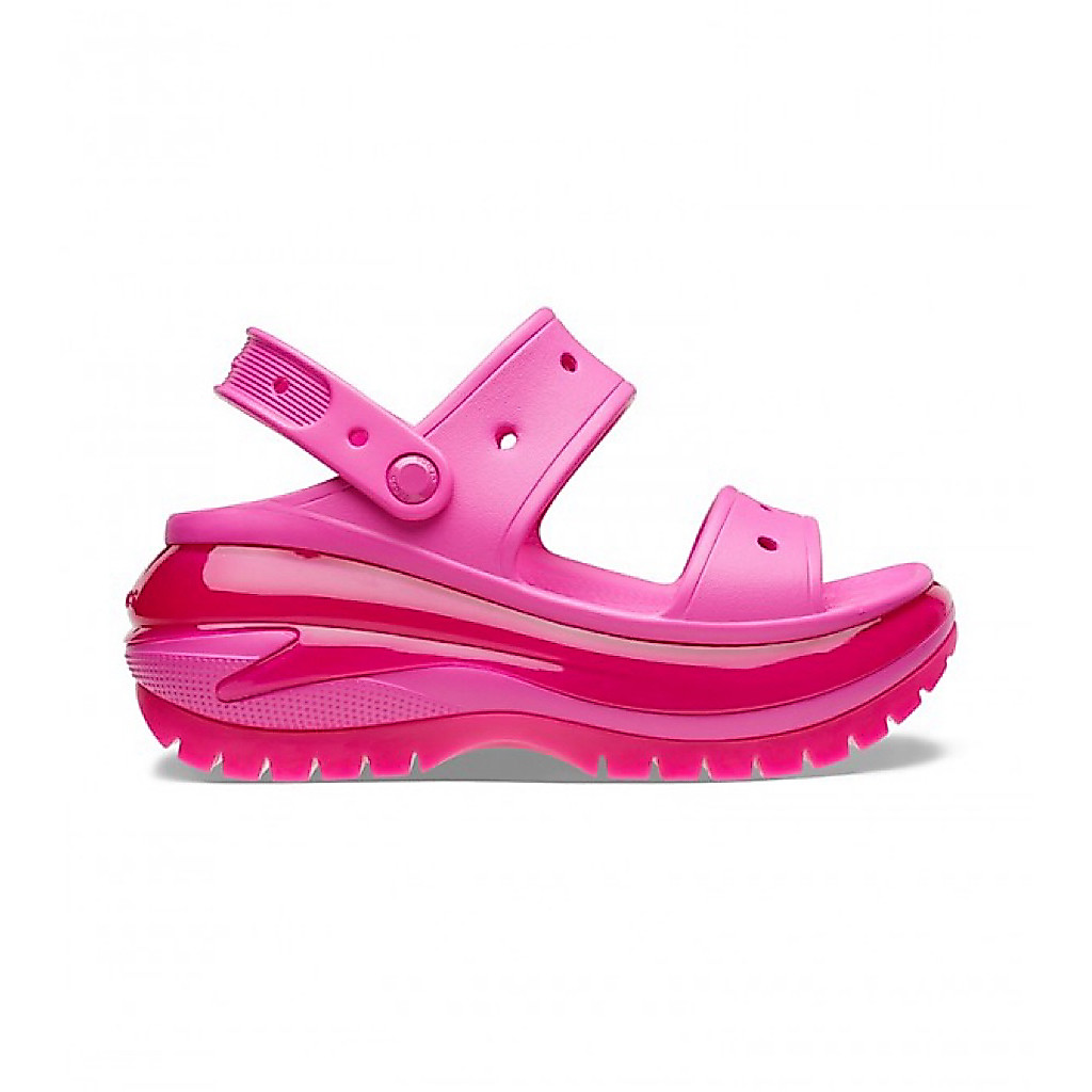 (NEW) CROCSs Mega Crush Sandal W9 in Pink Fuschia