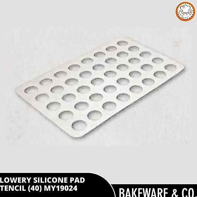 TERBARU - Stencil Cookies Almond & Tuile PVC 37x57 cm - Alat Cetakan Kue Kering Seragam