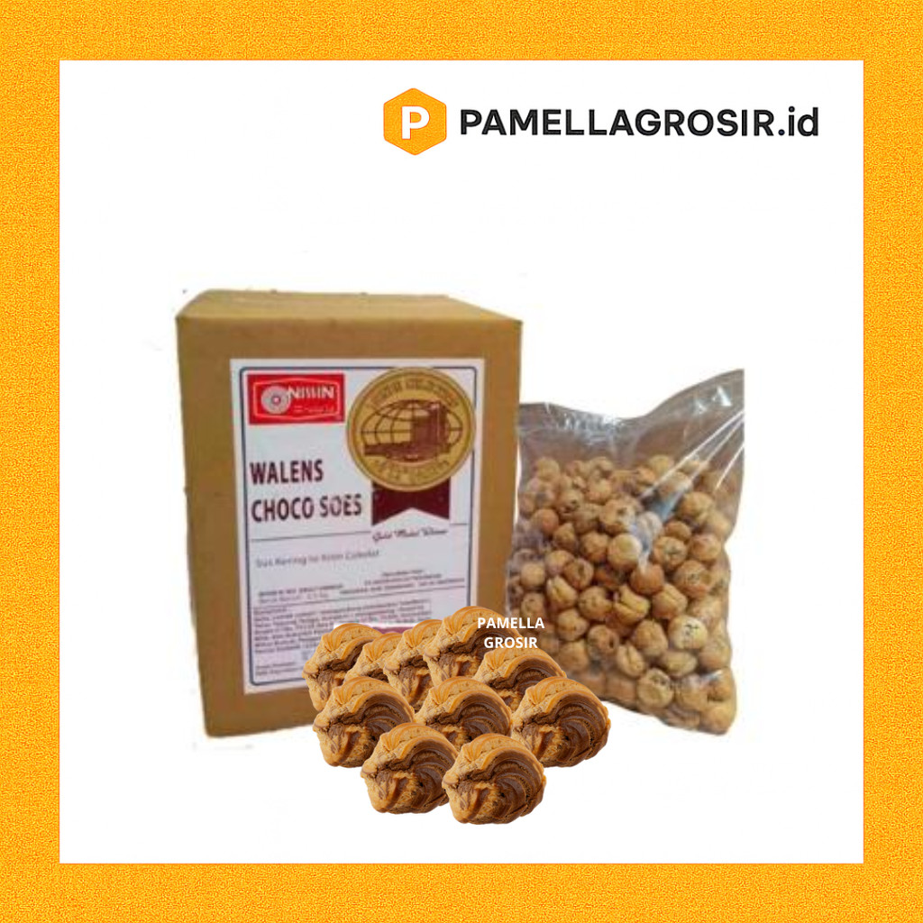 SOES KERING NISSIN WALENS SOES COKLAT 1 DUS ISI 3,5 KG