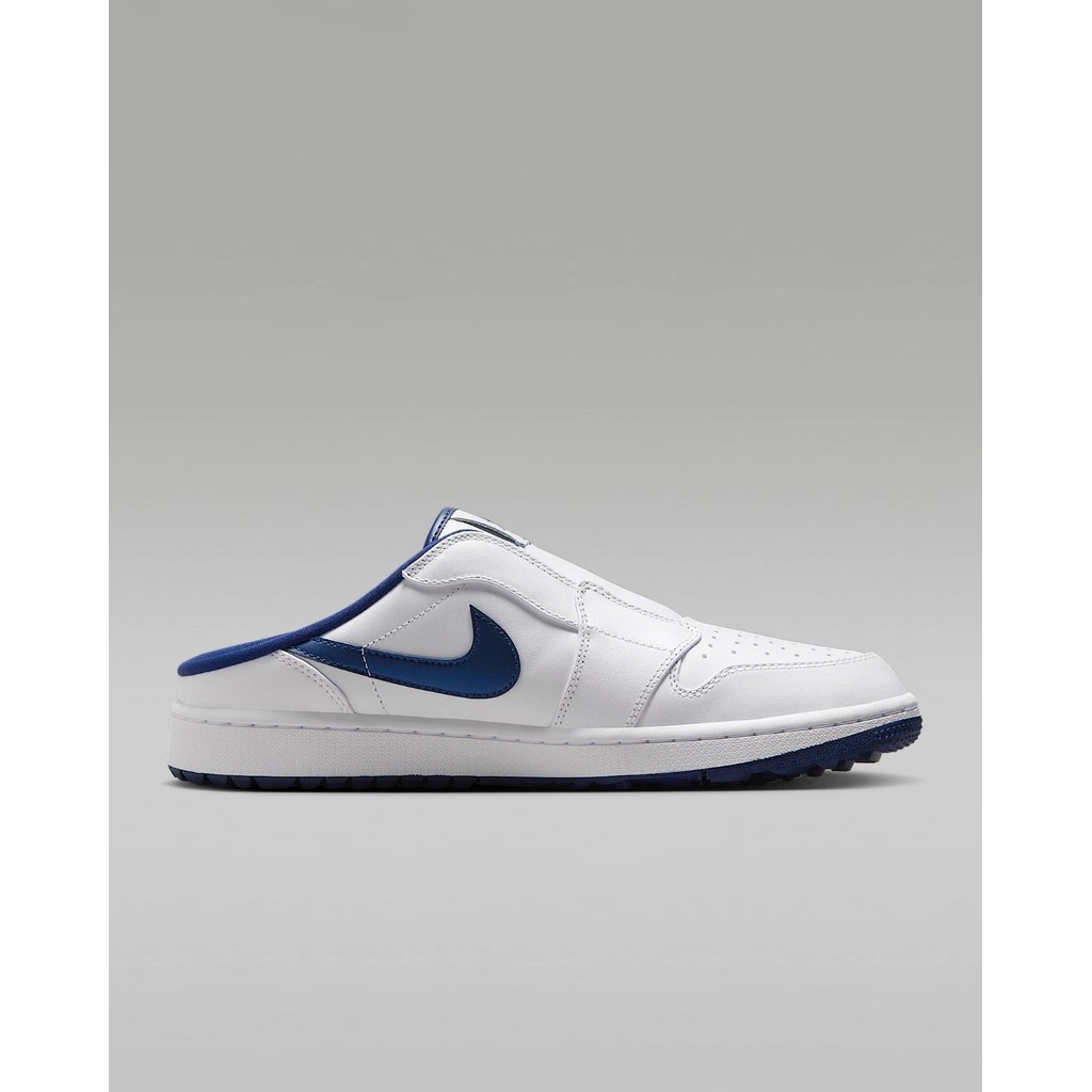 Sepatu Slip on Air Jordan Mule - White Midnight Navy (FJ1214-103)