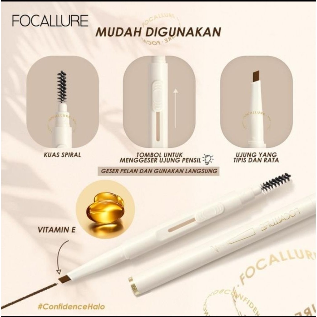 Focallure Silky Shaping Eyebrow Pencil FA202