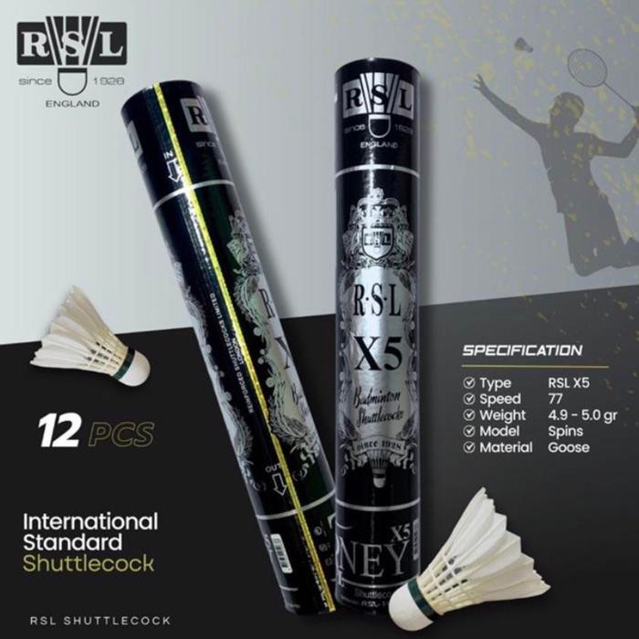 Shuttlecock / Kok Bulutangkis Badminton cock RSL X5