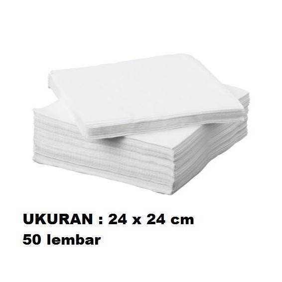 

F4NT4ST1SK Serbet kertas 24x24 cm, 50 lembar