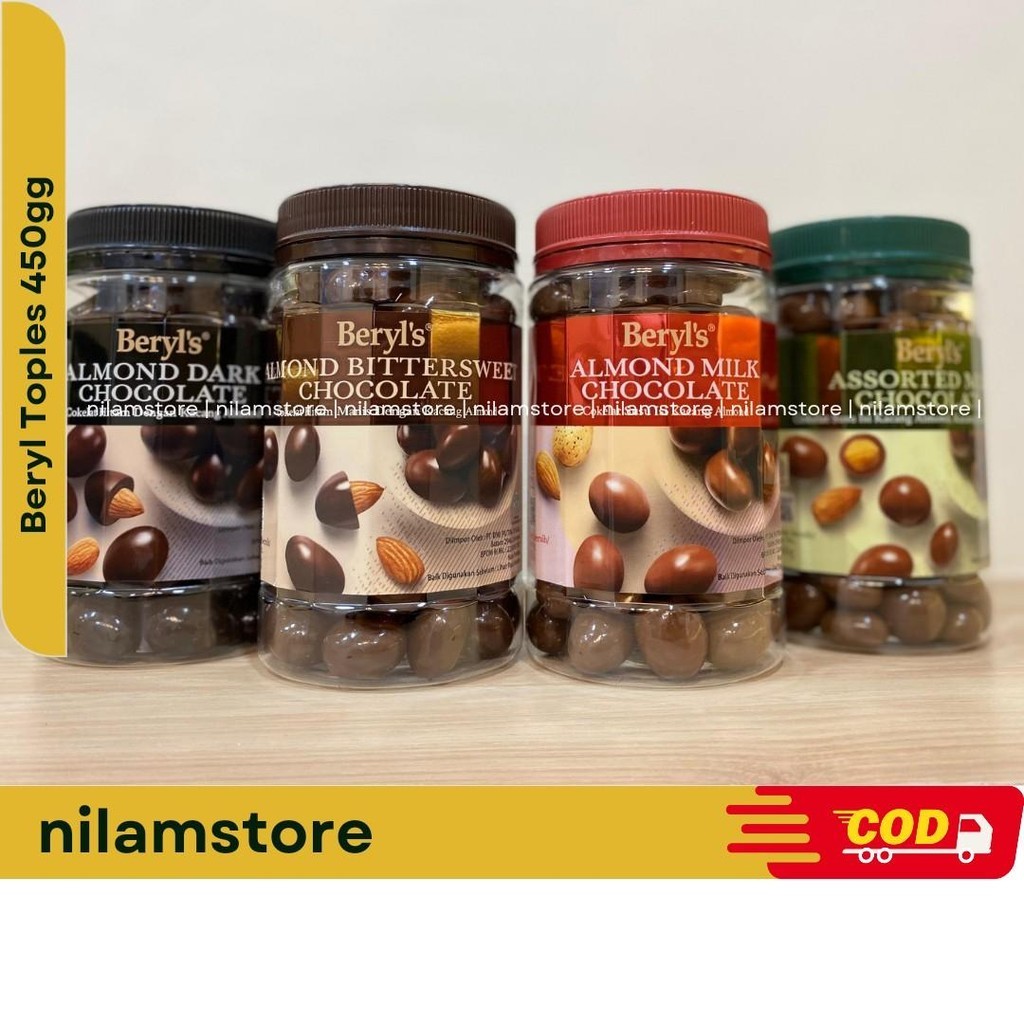 

Beryl's Coklat Import Malaysia Toples 450g - Beryls Toples 450g