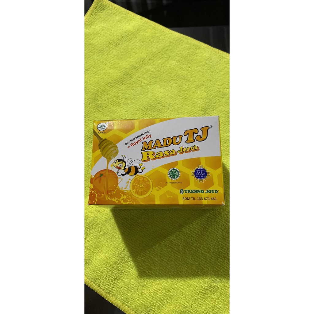 

Madu TJ sachet rasa jeruk isi 12