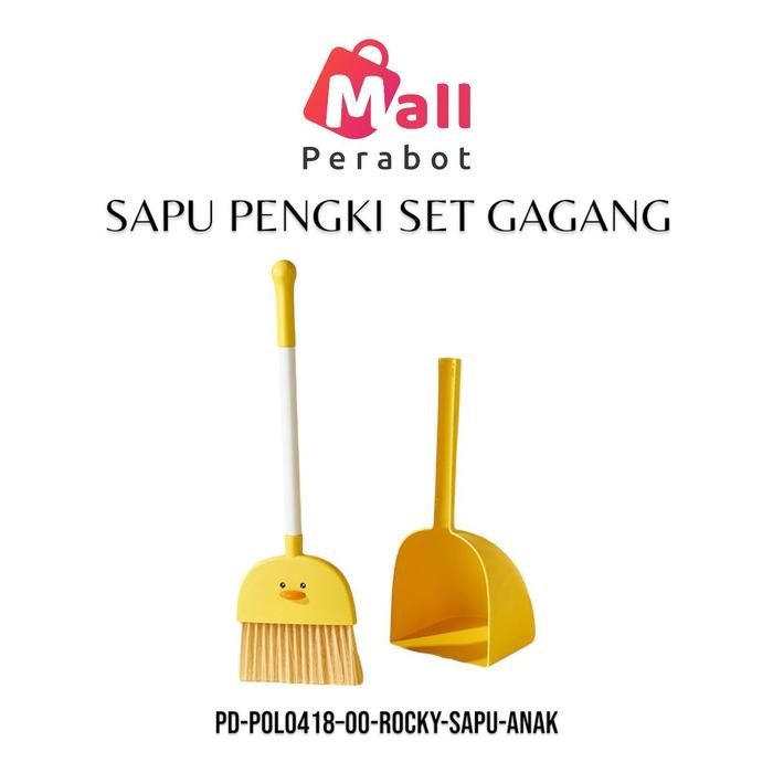 Mall Perabot | Sapu Set Pengki Mini | ALat Pembersih Rumah Tangga | Sapu Pengki Anak Broom Dutspan |