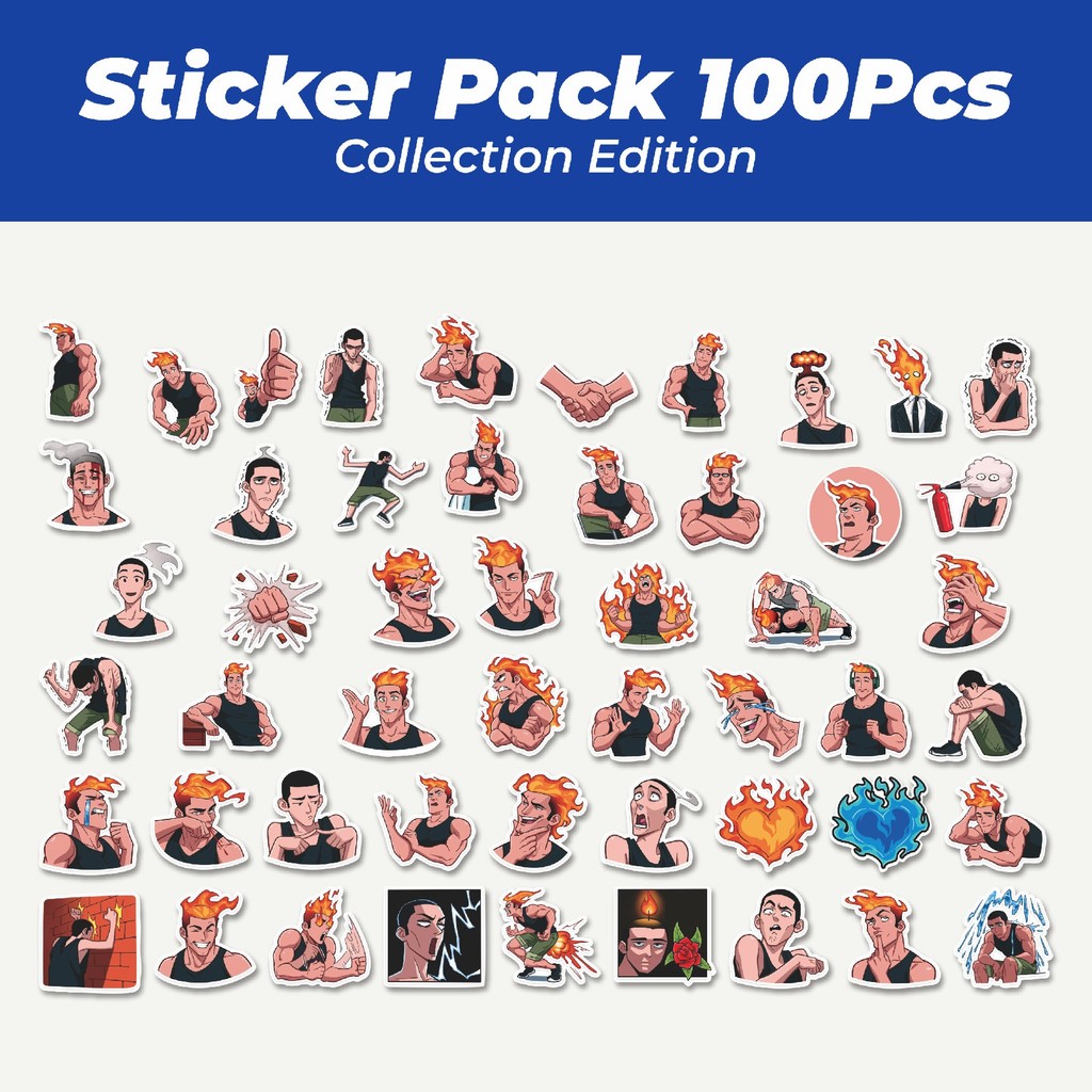

Hot Stiker Sasper The Gym Guy Lucu Anti Air Stikers Berperekat Waterproof Sticker Decal Buat Motor Helm Buku Journal Koper Casing HP Laptop Botol Minum