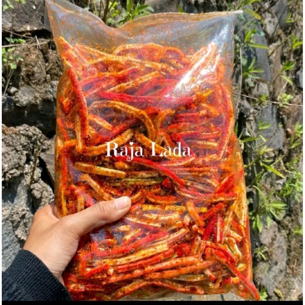 

Seblak kerupuk beton viral pedas daun jeruk 1kg