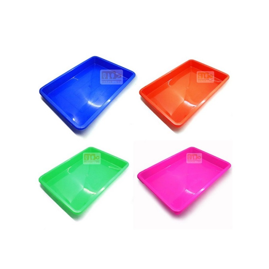 Nampan Plastik Jumbo Sonata 51 x 36 x 7 cm - Random Colour -BES