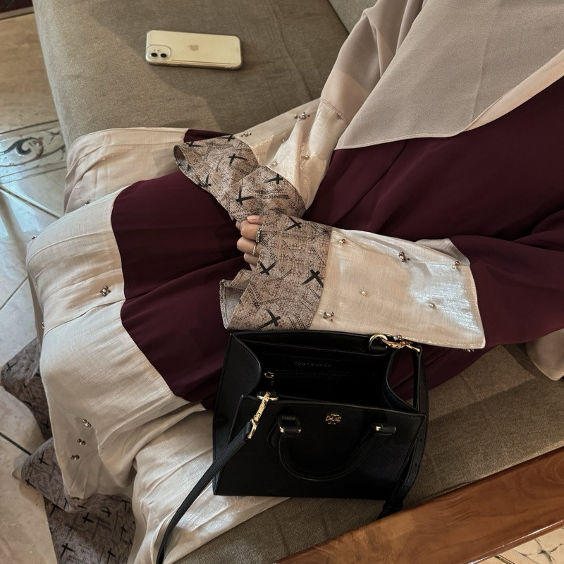 Jema Dress Abaya By Zh/ Dress Hitam/ Abaya Hitam/ Abaya Arab Terlaris