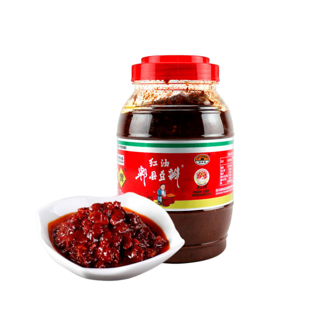 

Pixian - Broad Bean Sauce/Sambal Kacang Koro With Chili Oil Kemasan 500gr - 1.2kg Bpom