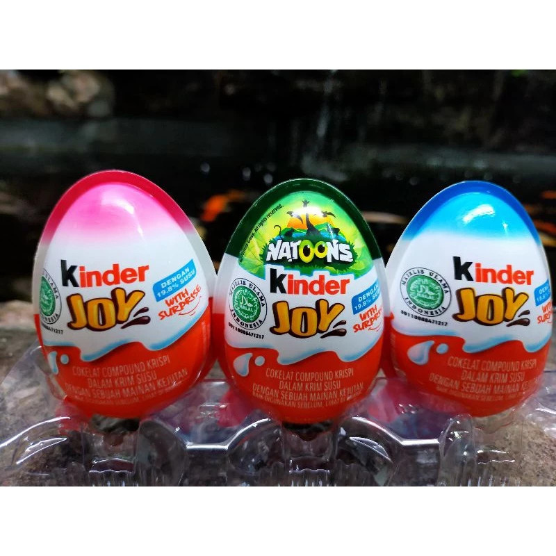 Kinder Joy Natoons marsha Boy Dan Girl harga ecer edisi terbaru coklat kinderjoy hadiah mainan halal