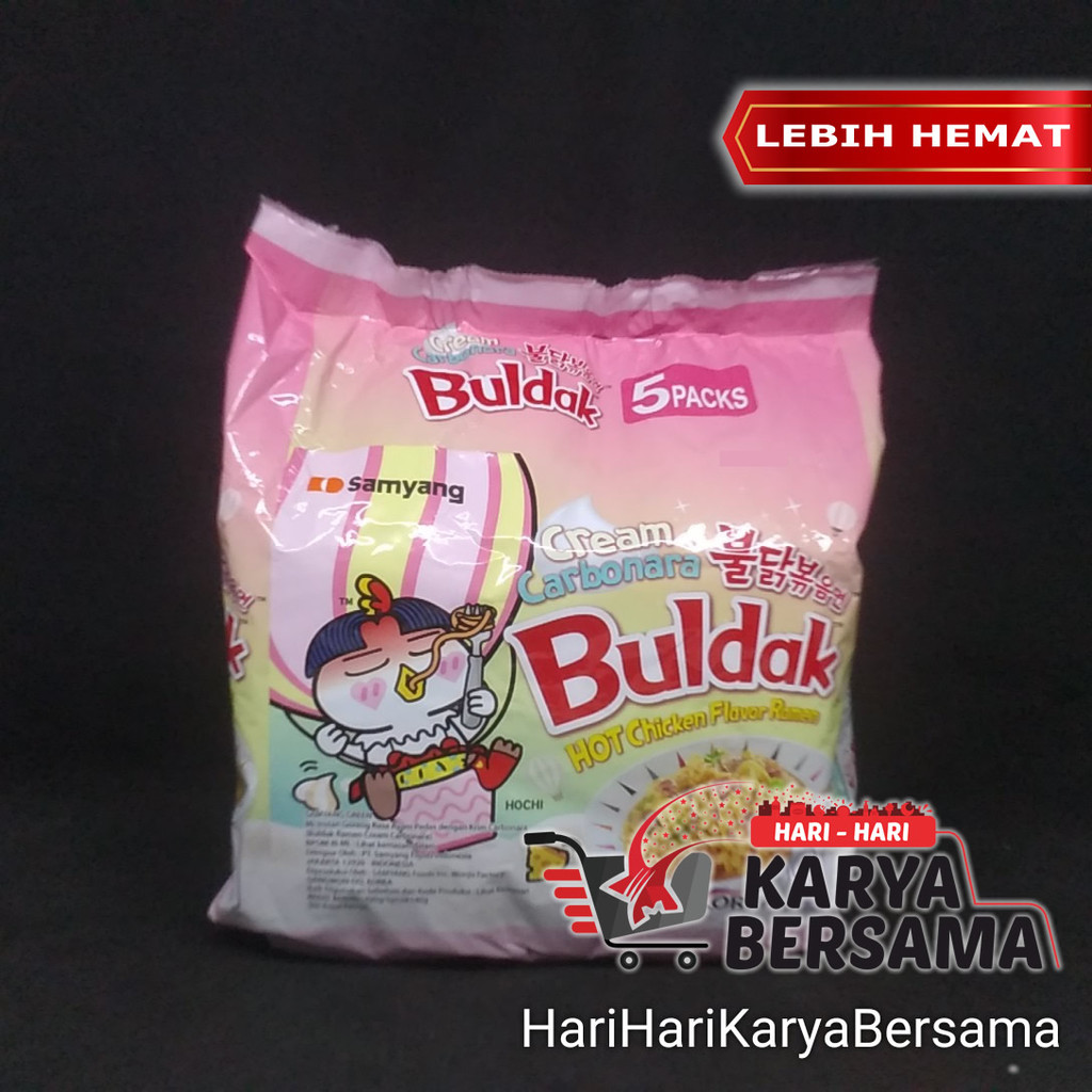

MAKANAN MI INSTAN SAMYANG GREEN BULDAK CREAM CARBONARA PACK 5'S X 140GR