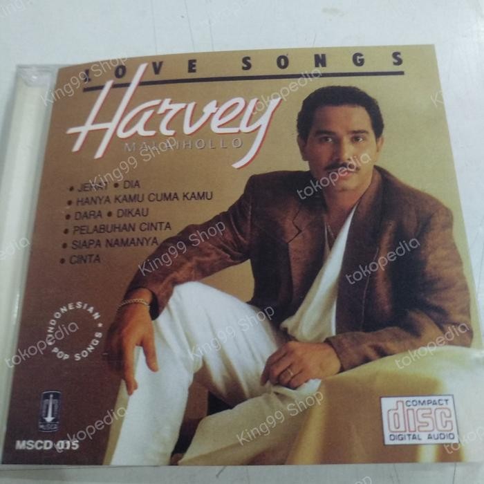 CD harvey malaihollo - love songs. utha likumahuwa mus mujiono RARE