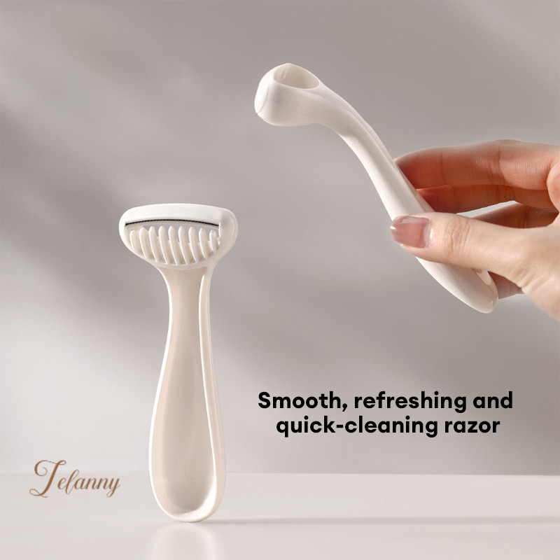 Alat Cukur Ketiak  Pisau Penghilang Bulu  Alat Cukur Wanita  Portabel  Manual-je