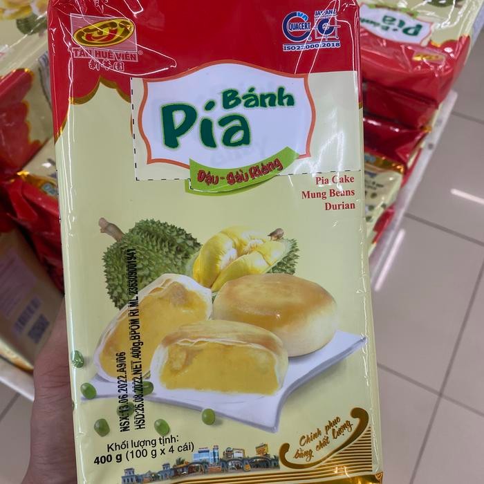 

pia durian tan hue vien | pia rasa durian 400grm
