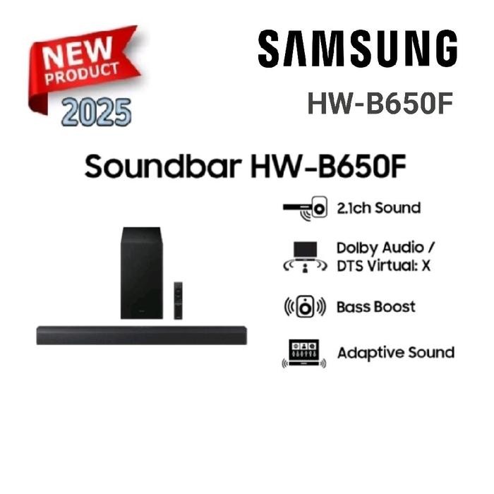 SAMSUNG HW-B650F / B650F 3.1 Channel Q-Symphony WIRELESS HW B650 SOUNDBAR 2025 Series