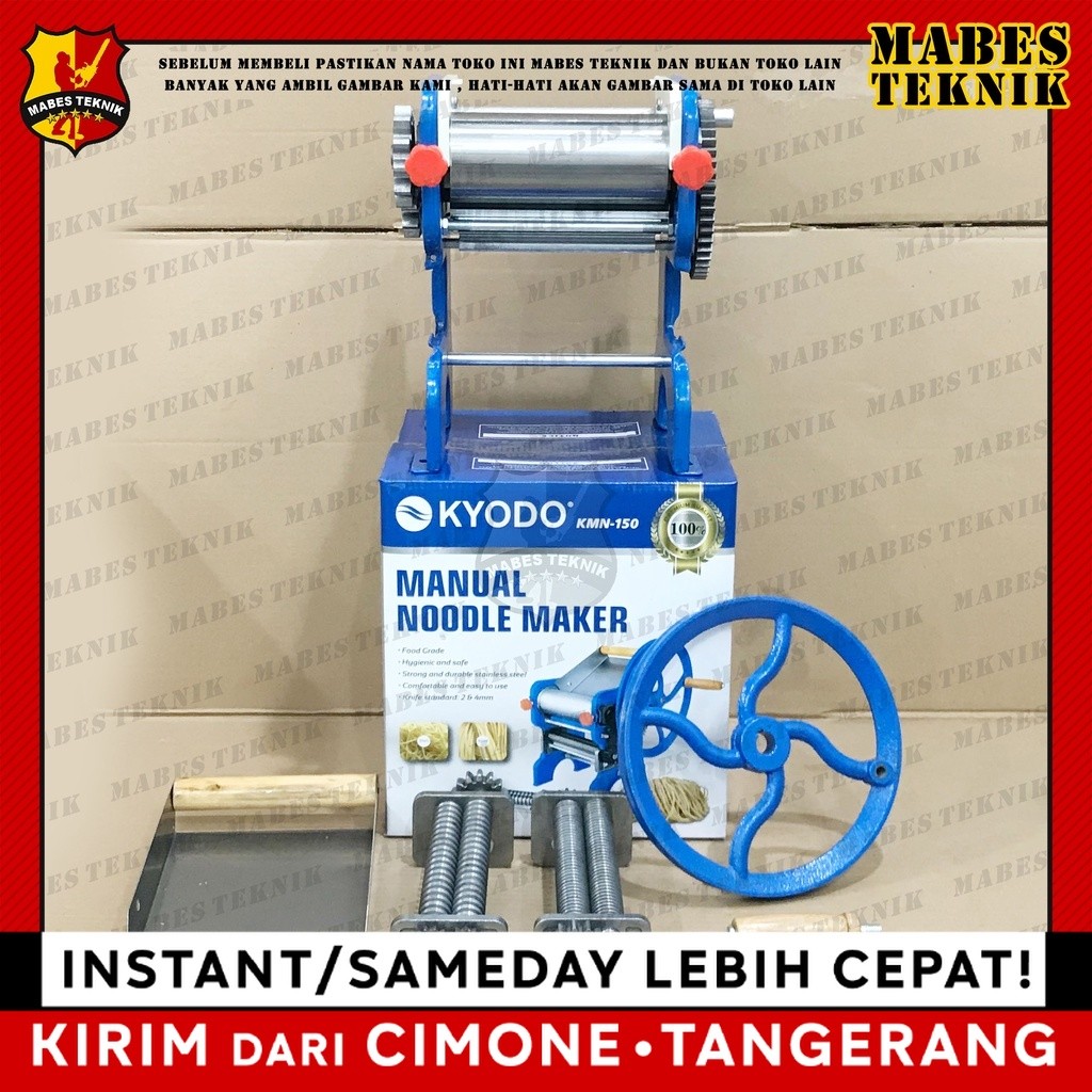 KYODO KMN-150 / MESIN GILING / CETAK MIE MANUAL KYODO KMN150