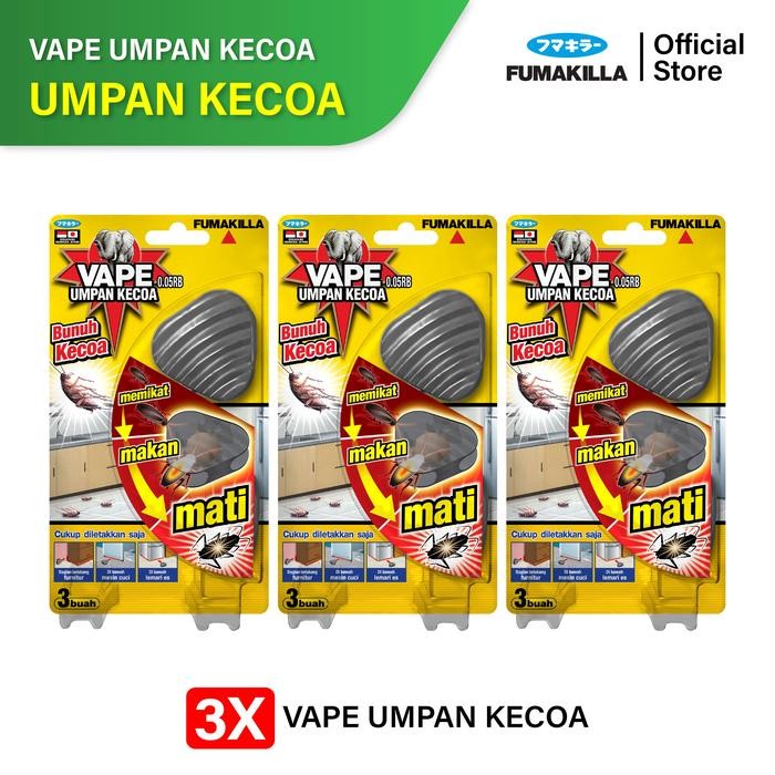 PROMO  Fumakilla Vape Umpan Kecoa (ISI 3)
