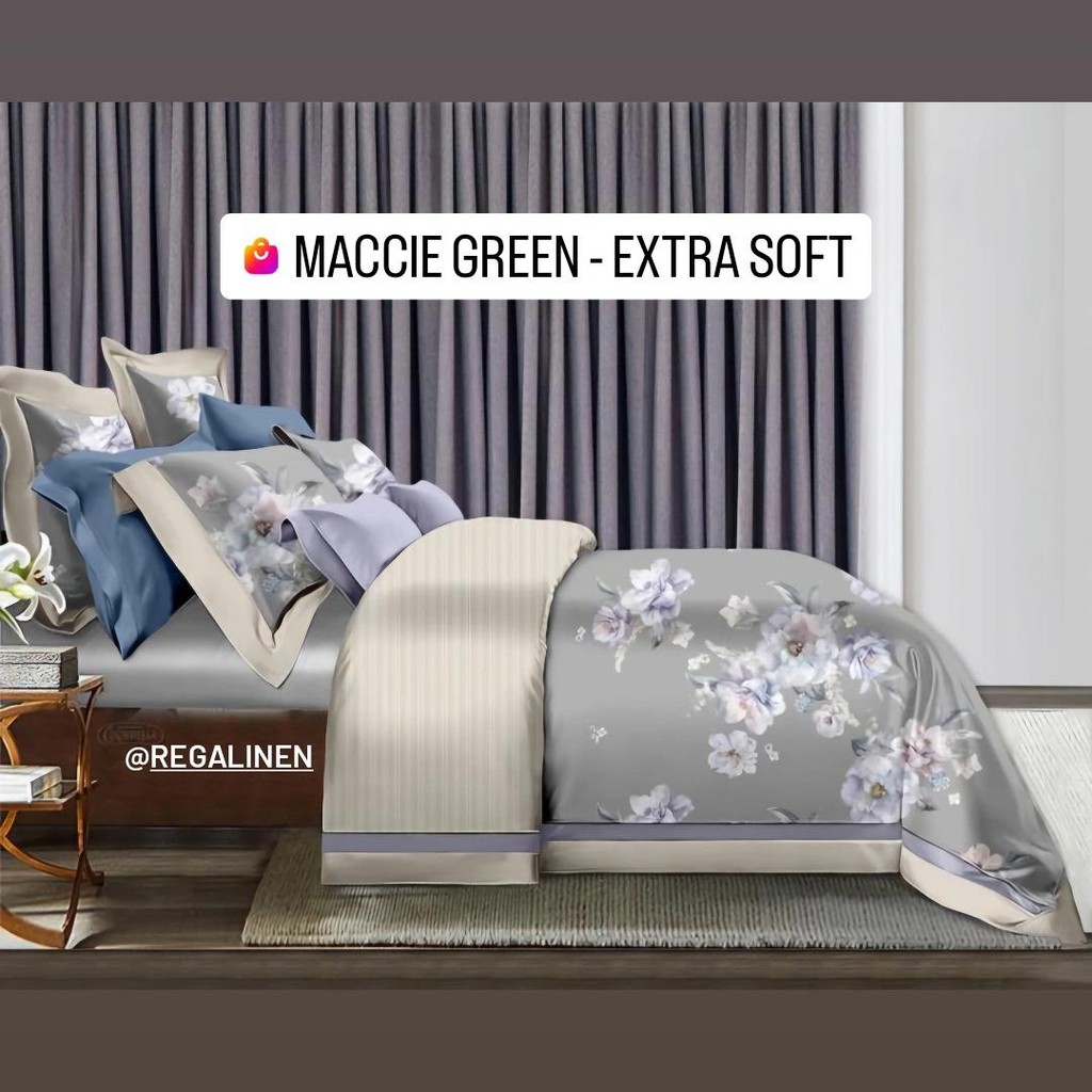 REGALINEN Sprei Tencel 60s 160x200 180x200 200x200 120x200 100x200 90x200 Premium Bedding Maccie Dus