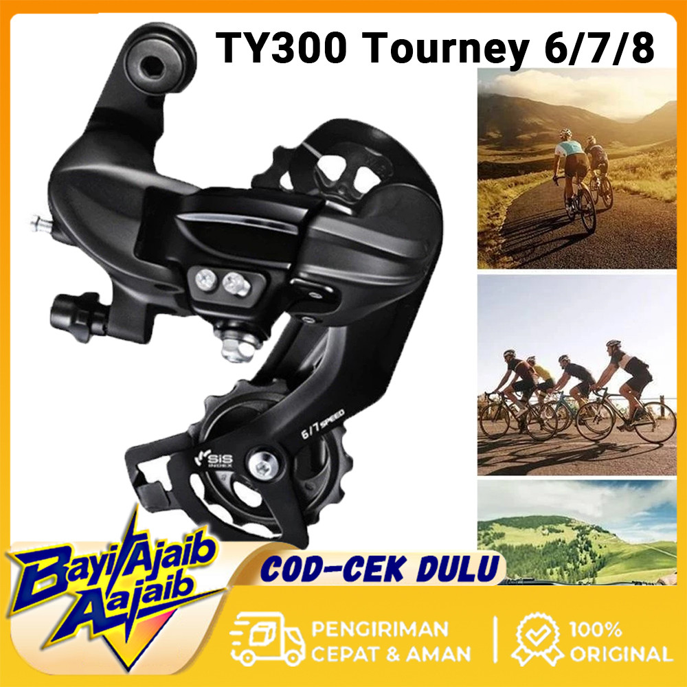 RD TX35 Tourney 6/7/8 Speed Rear Derailleur TX 35 Sepeda Lipat MTB Roadbike DLL TY300 Tourney 6 7 8 
