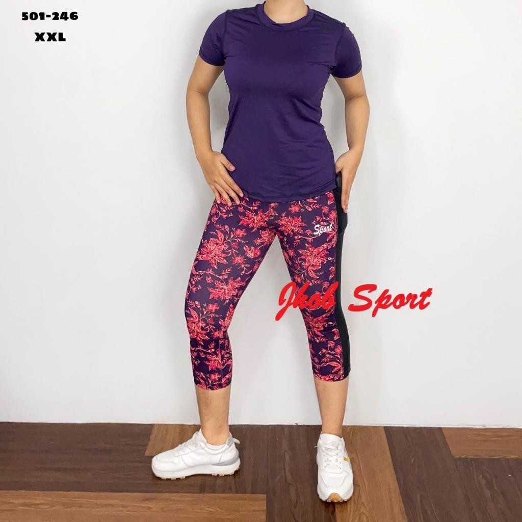 HAFERAMES  SETELAN JUMBO OLAHRAGA WANITA/BAJU SENAM JUMBO AEROBIK/BAJU OLAHRAGA SETELAN ZUMBA/BAJU G