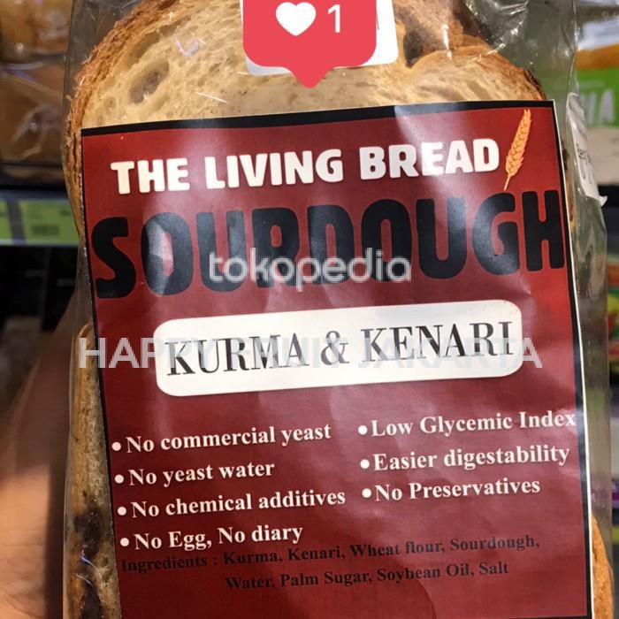 

the living bread sourdough kurma & kenari