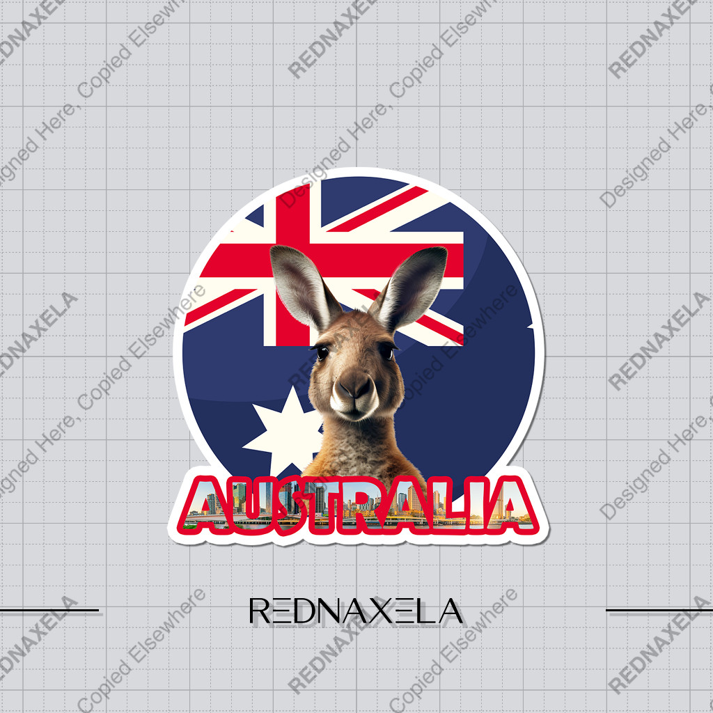 

Stiker Vinyl Country Australia 1 Stiker Koper Outdoor Travel Sticker