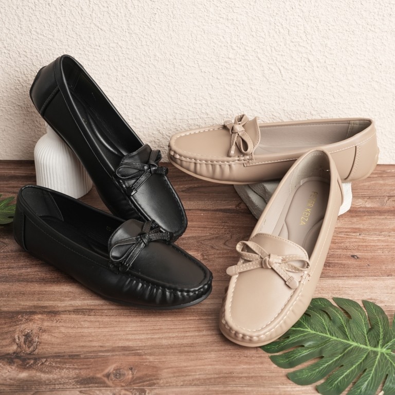 ABRISD Peter Keiza Sepatu Flat Wanita Moccasin Casual OS17-01