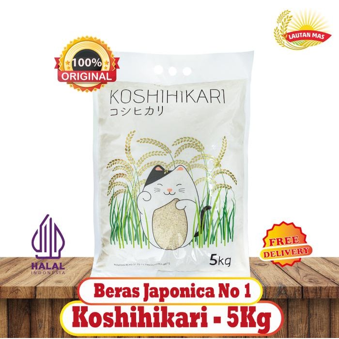 Koshihikari Beras Jepang 5KG