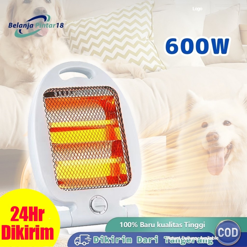 Room Heater Penghangat Ruangan Portable Heater Ruangan Lampu Pemanas Ruangan Anti Terbakar