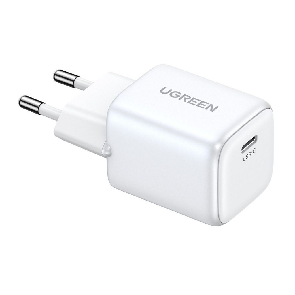 UGREEN ORIGINAL Adaptor Charger Type C NEXODE GAN 20W 3A Kepala Adapter Casan MFI Made for Iphone 11