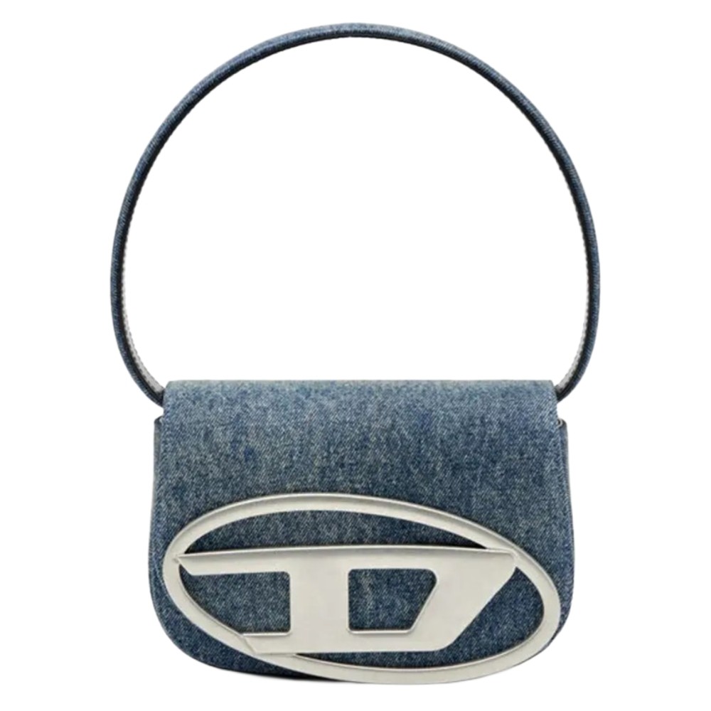Diesel Denim Blue Shoulder Bag / Tas Branded Original