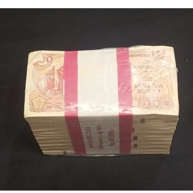 SB1 1 BRUT 100 RUPIAH PINISI ORIGINAL BI