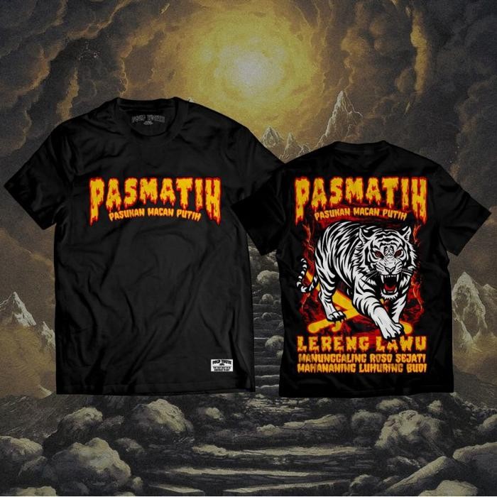(COD) KAOS PASMATIH PASUKAN MACAN PUTIH PSCP YOUTH TERBARU V4 - Putih, S