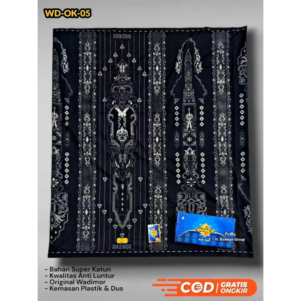 Sarung Wadimor Original Motif Batik BALI OKE Terbaru | Sarung Wadimor Dewasa Premium