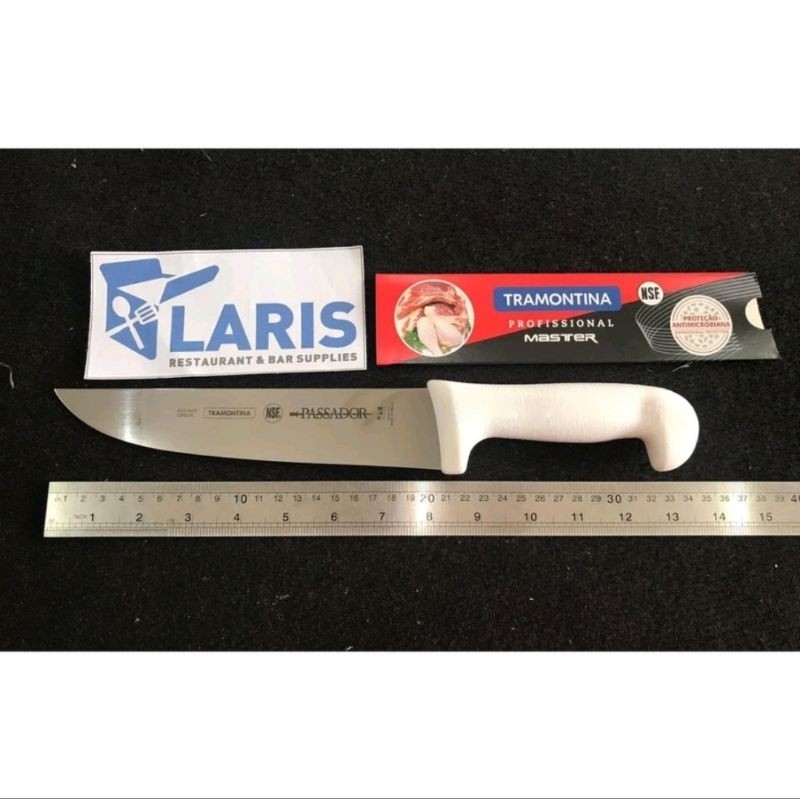 Pisau Butcher Passador Sembelih 8 inch Ori Brazil Tramontina