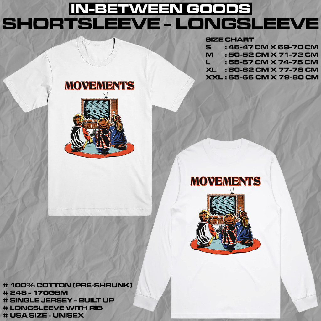MOVEMENTS - TELEVISION | T-SHIRT | LONGSLEEVE | BAND MERCH
