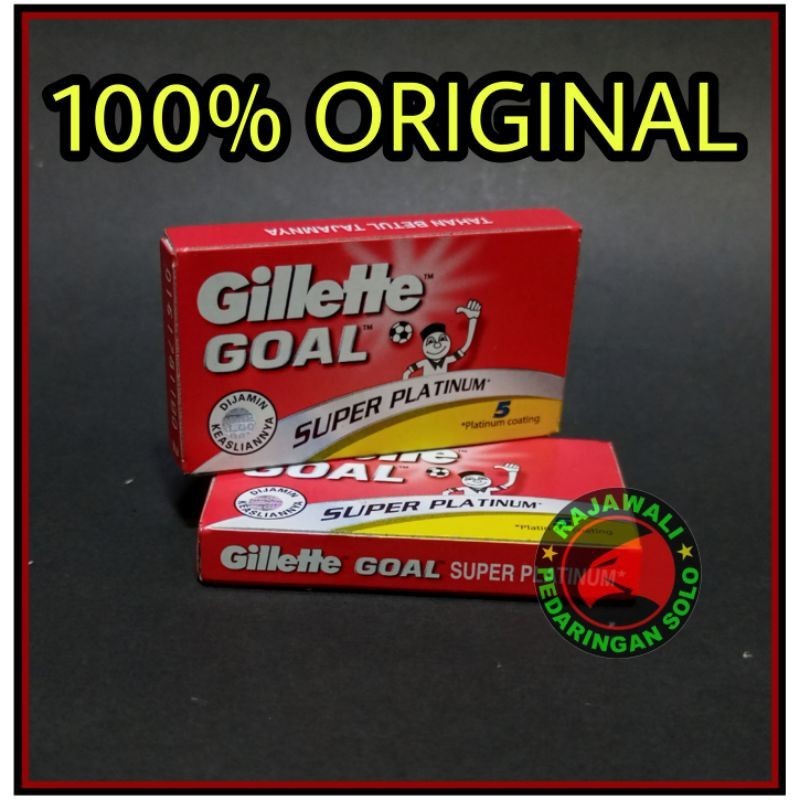 SILET GOAL GILLETTE ASLI ORIGINAL SILET CUKUR SILET GOL ORI 100%